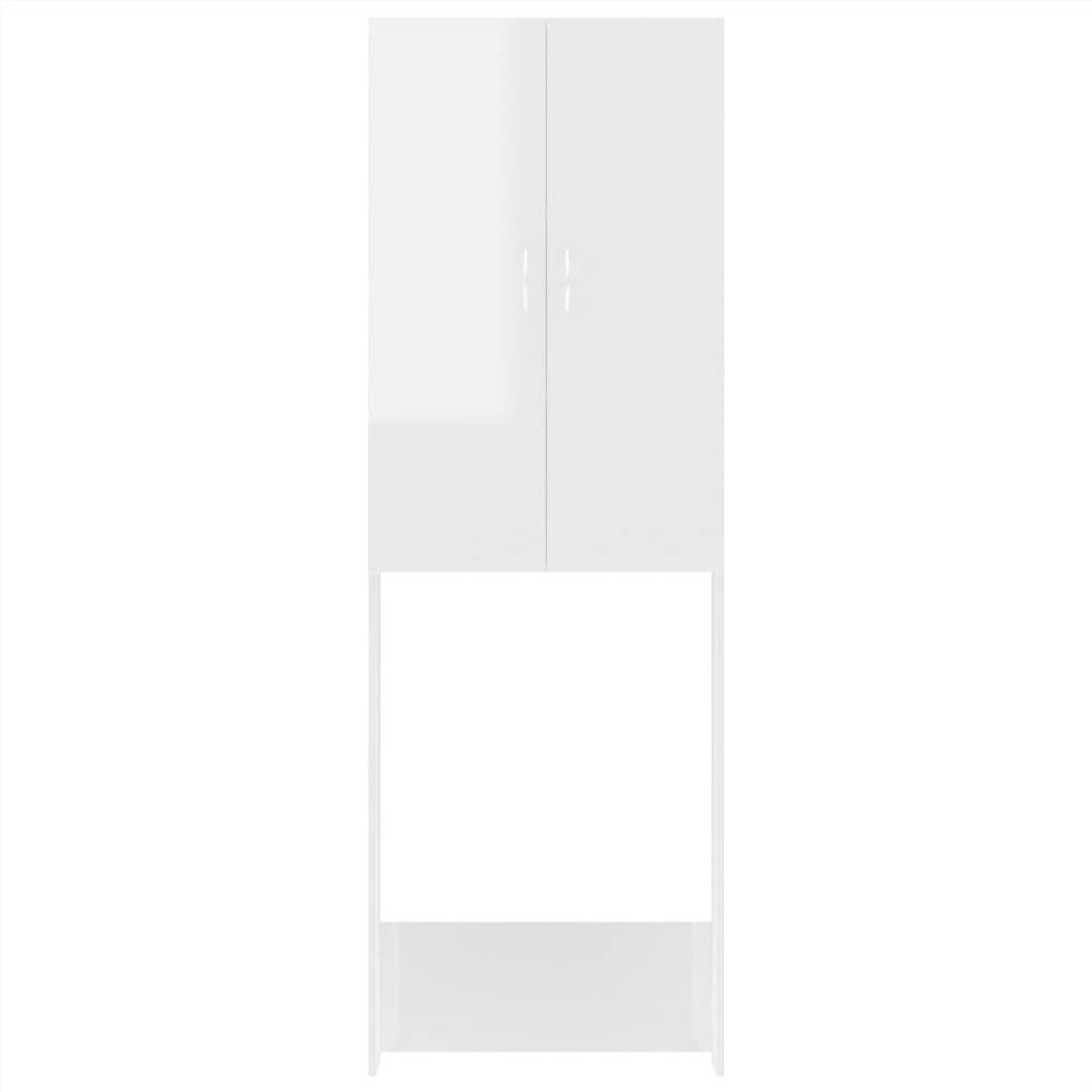 Cheap ๐ฏ Washing Machine Cabinet High Gloss White 64x25.5x190 cm ๐ 19 Washing Machine Cabinet High Gloss White 64x25.5x190 cm