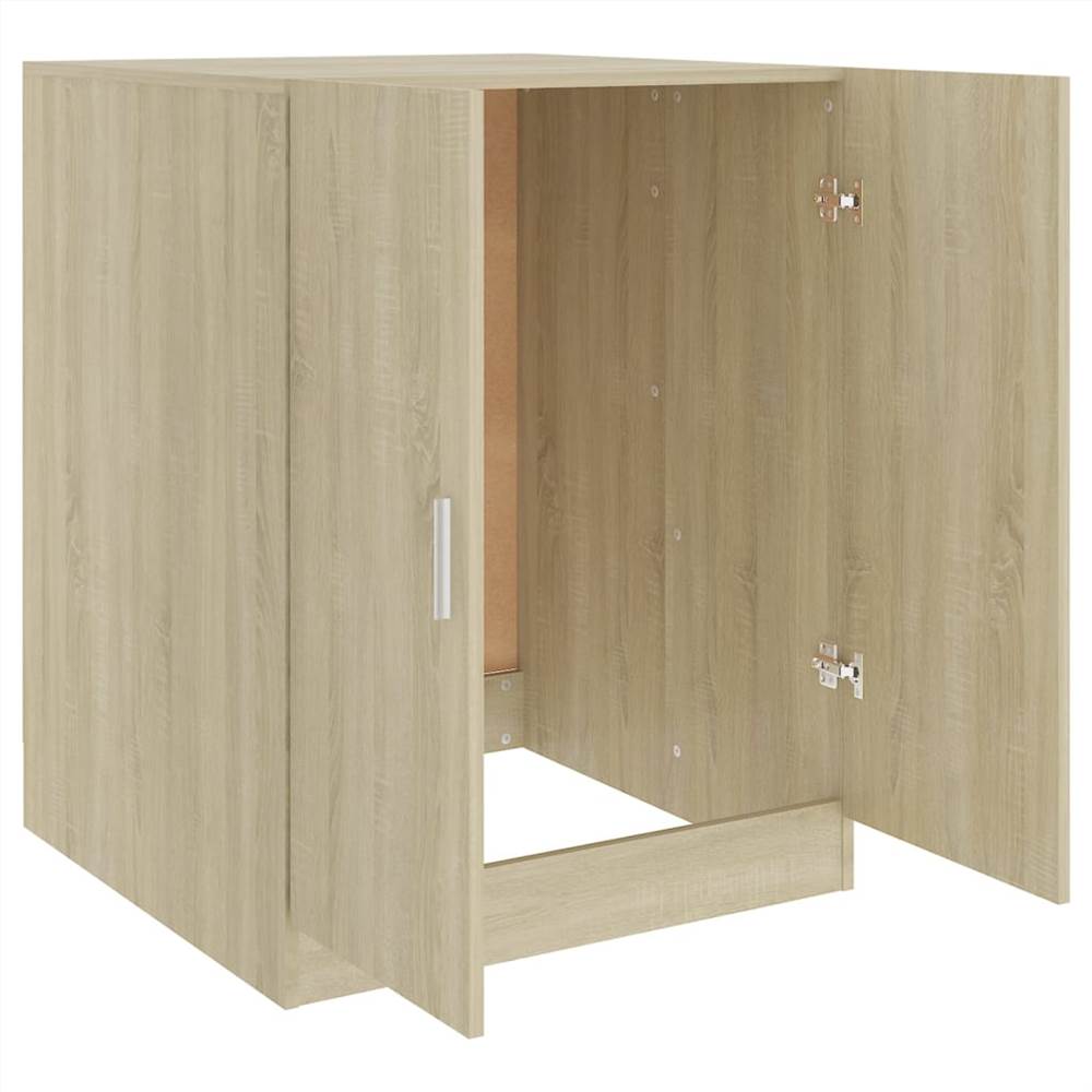 Washing Machine Cabinet Sonoma Oak 71x71.5x91.5 cm