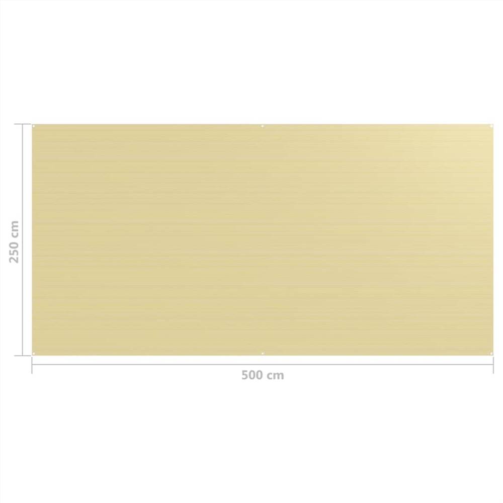310765 Tent Carpet 250x500 cm Beige