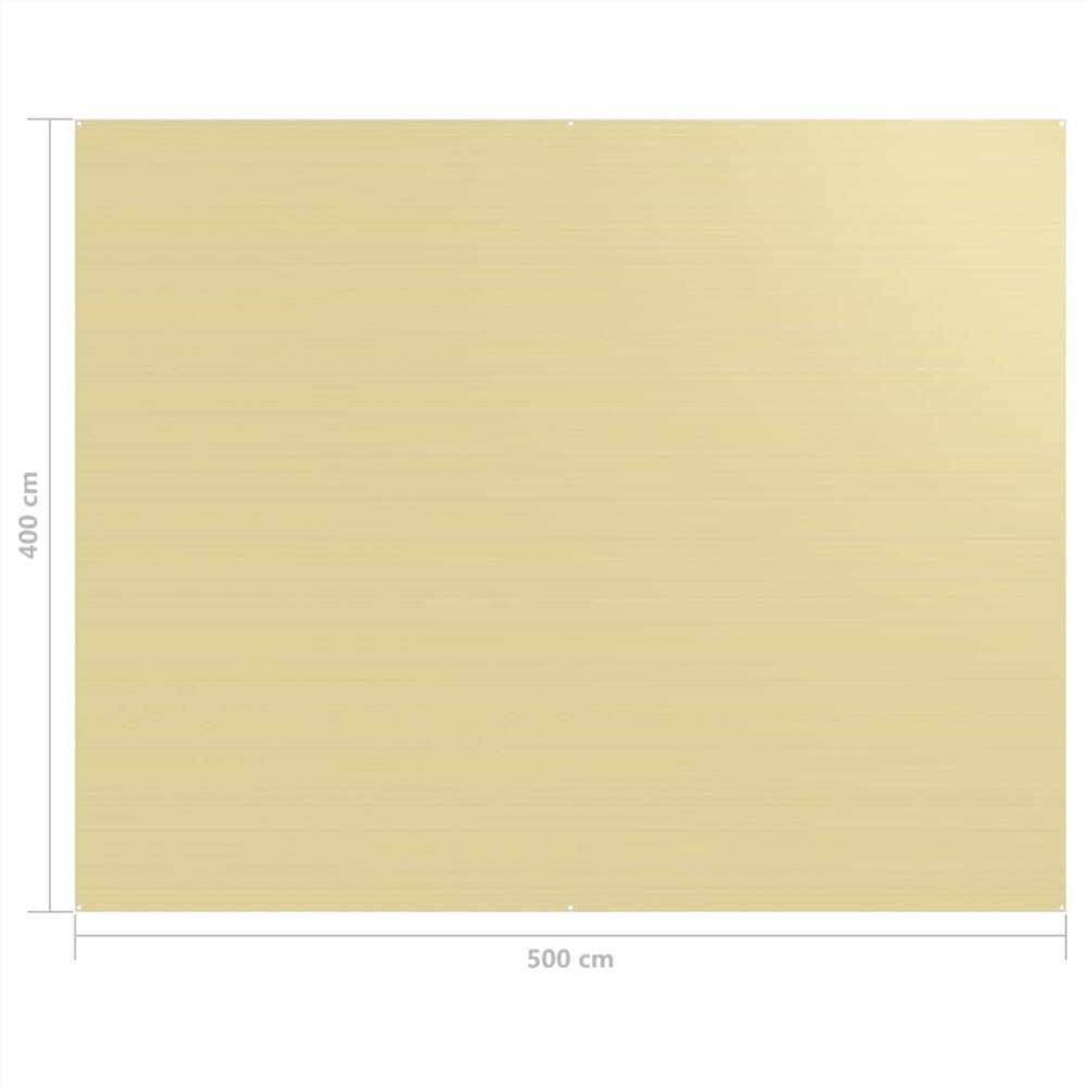 310772 Tent Carpet 400x500 cm Beige