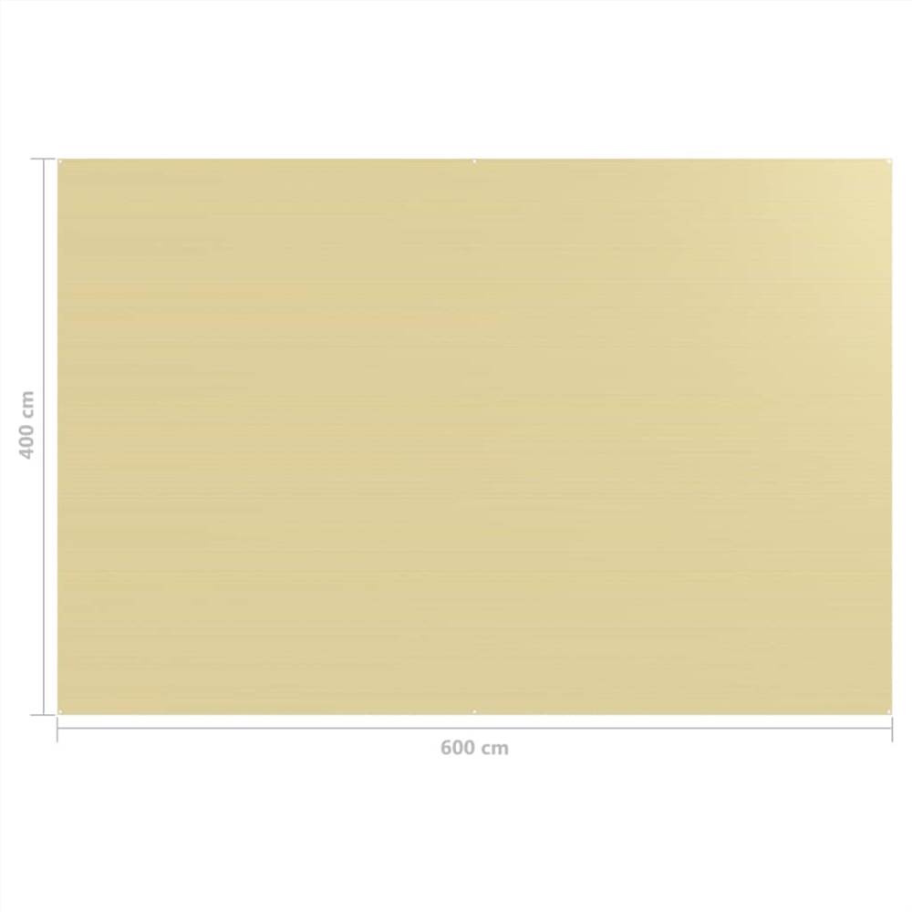310773 Tent Carpet 400x600 cm Beige