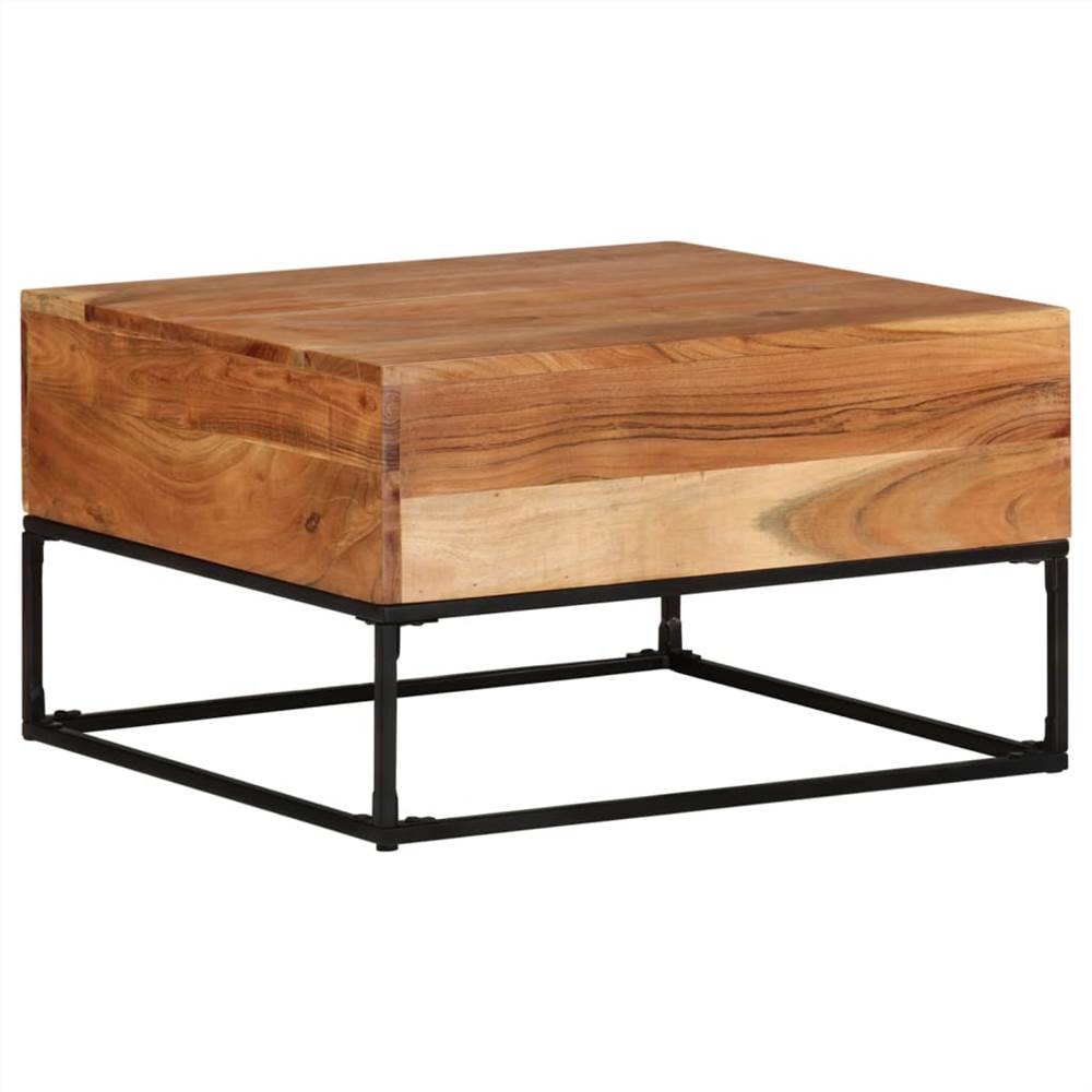 

Coffee Table 68x68x41 cm Solid Acacia Wood