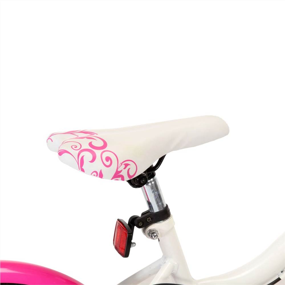 Kids Bike 20 inch Pink and White