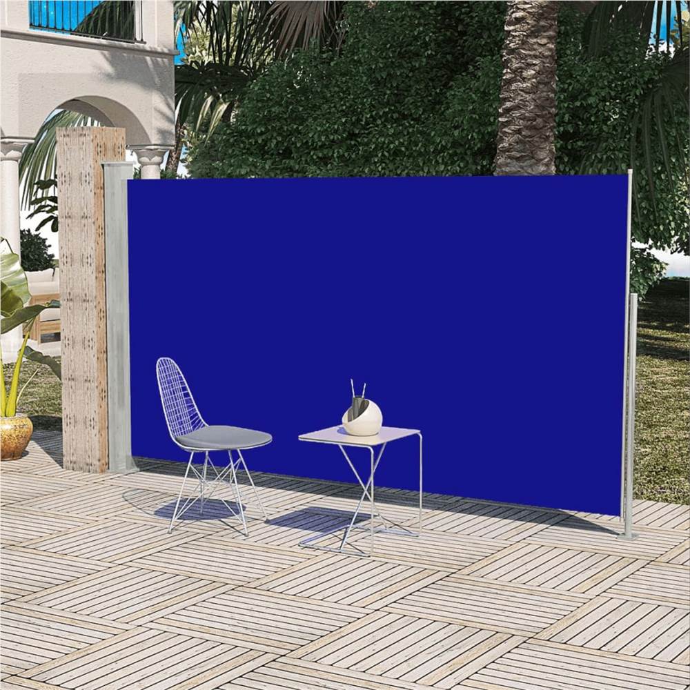 

Patio Terrace Side Awning 160 x 300 cm Blue