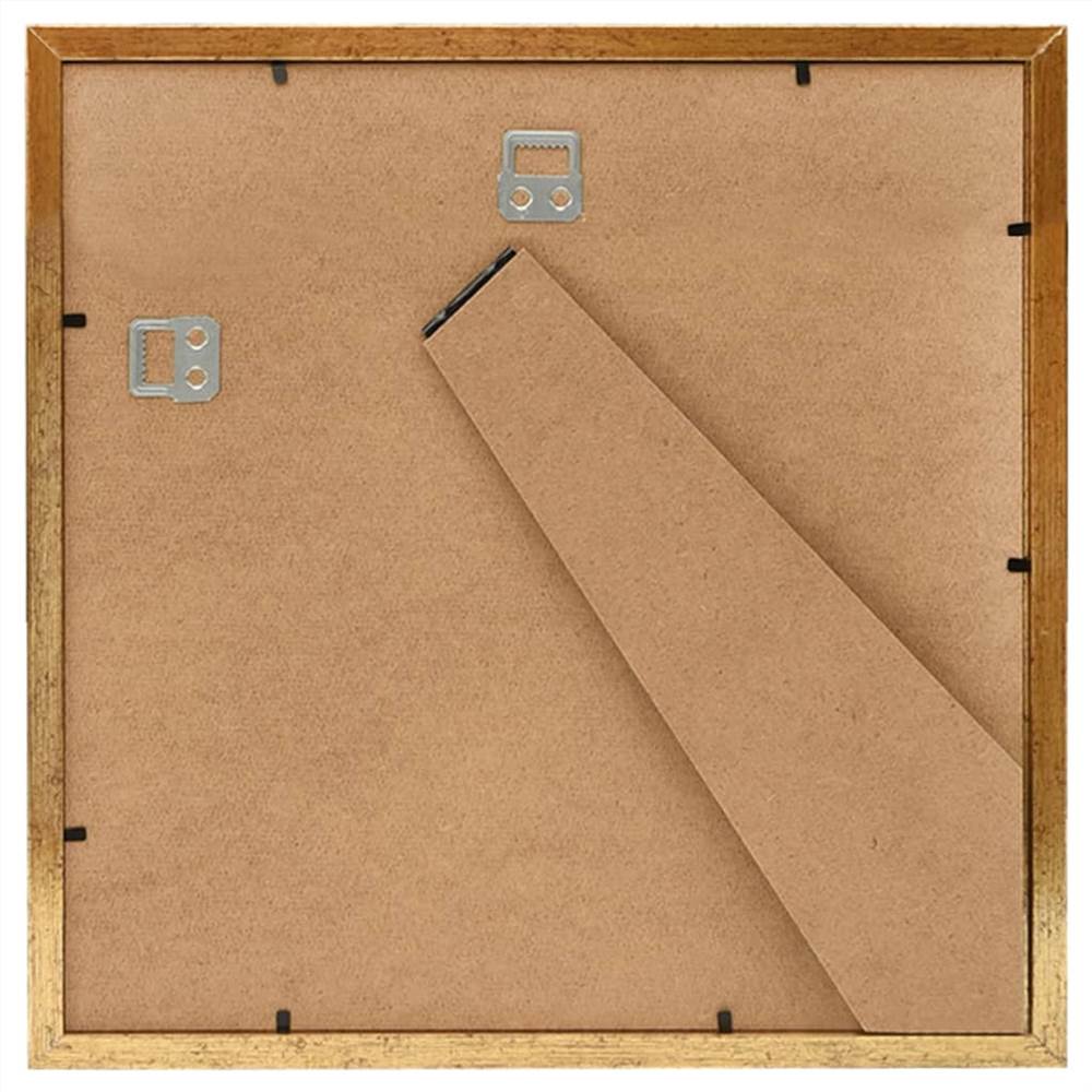 Photo Frames Collage 5 pcs for Wall or Table Gold 30x30 cm MDF
