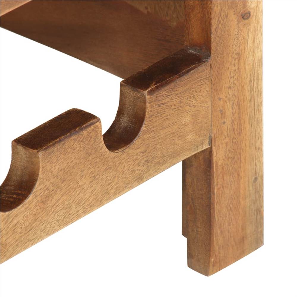 Wine 40x30x80 cm Solid Acacia Wood