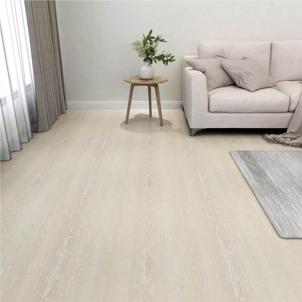 330151  Self-adhesive Flooring Planks 20 pcs PVC 1,86 m² Beige