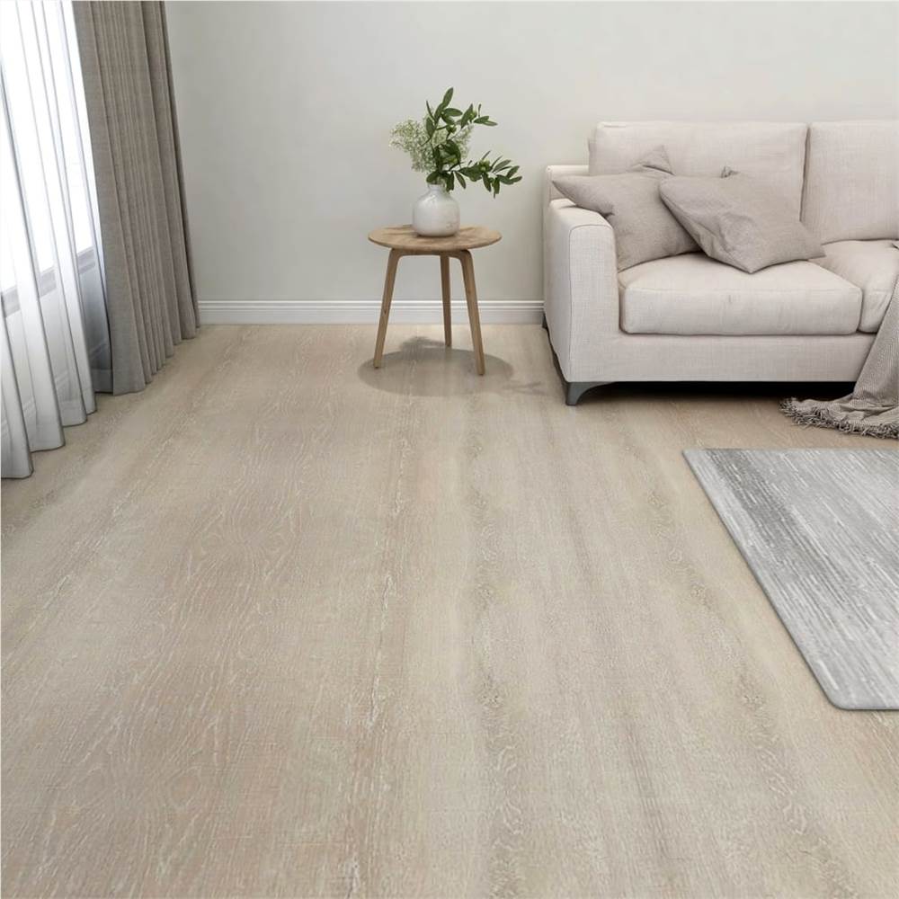 330152  Self-adhesive Flooring Planks 20 pcs PVC 1,86 m² Beige