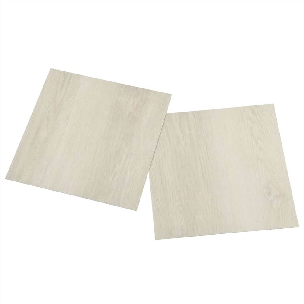 330153  Self-adhesive Flooring Planks 20 pcs PVC 1,86 m² Beige