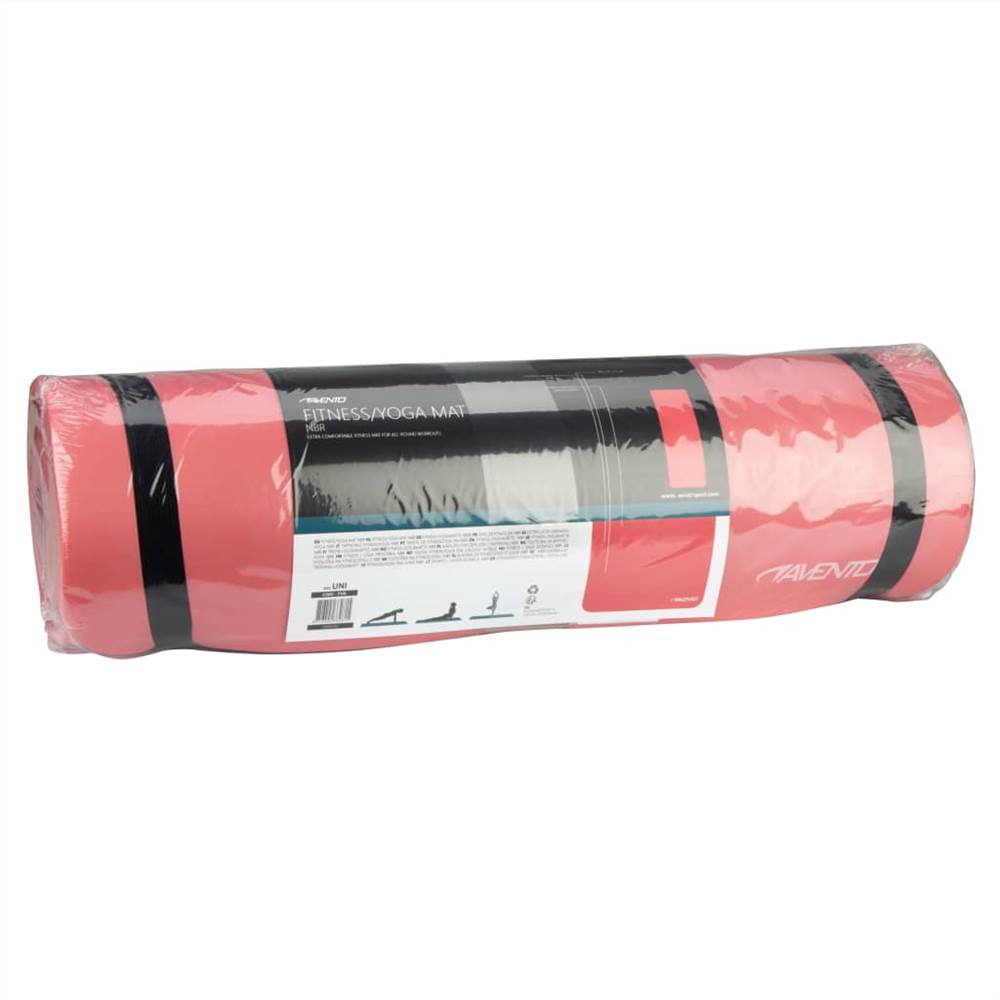 Avento Fitness/Yoga Mat NBR Foam Pink