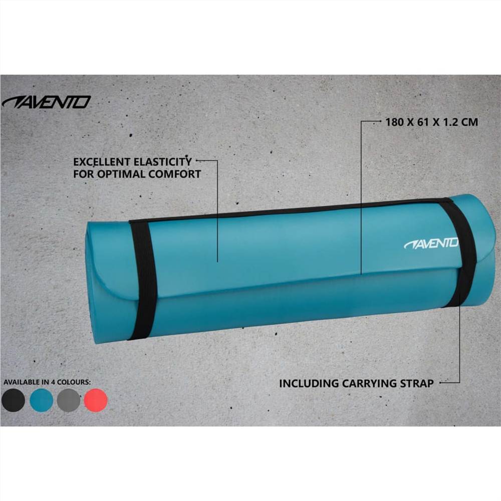 Avento Fitness/Yoga Mat NBR Foam Pink