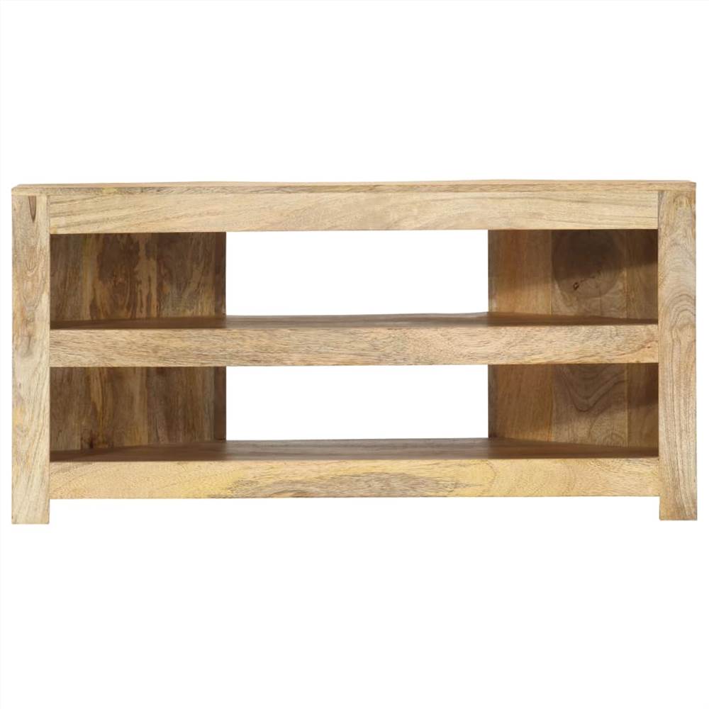 Corner TV Cabinet 90x45x45 cm Solid Mango Wood