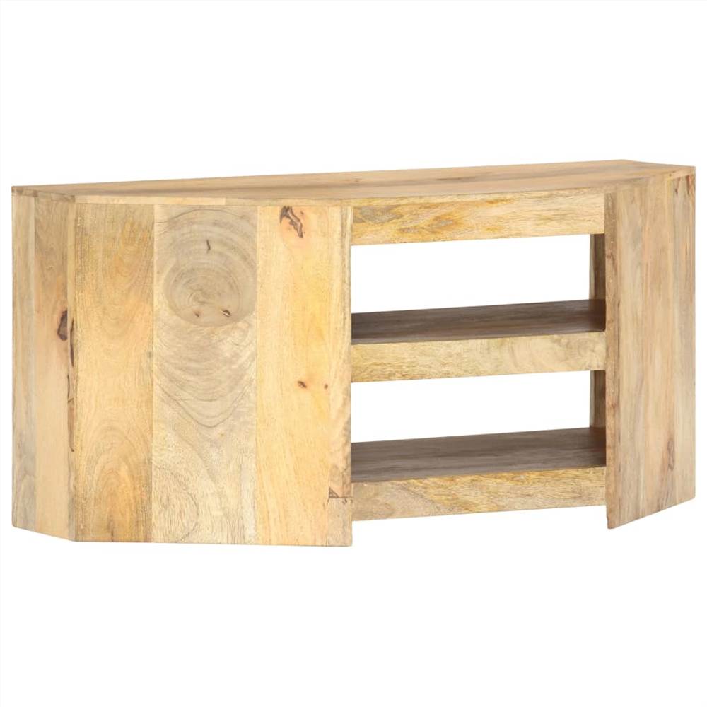 Corner TV Cabinet 90x45x45 cm Solid Mango Wood