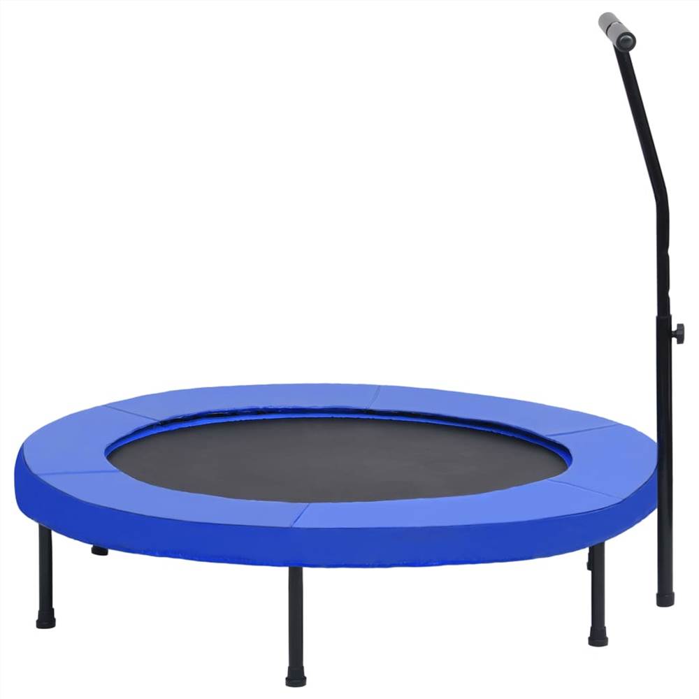 Fitness Trampoline with Handle and Safety Pad 122 cm