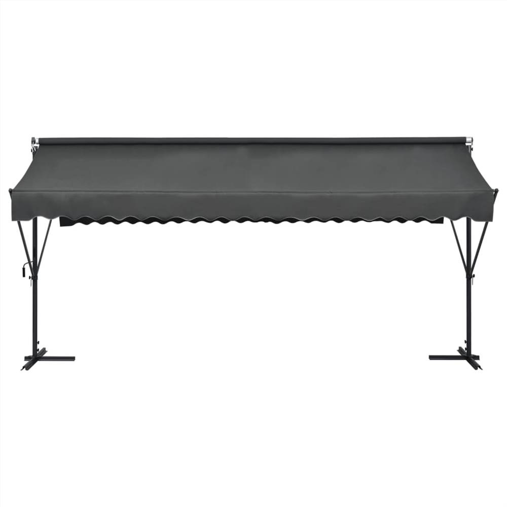 Free Standing Awning 500x300 cm Anthracite