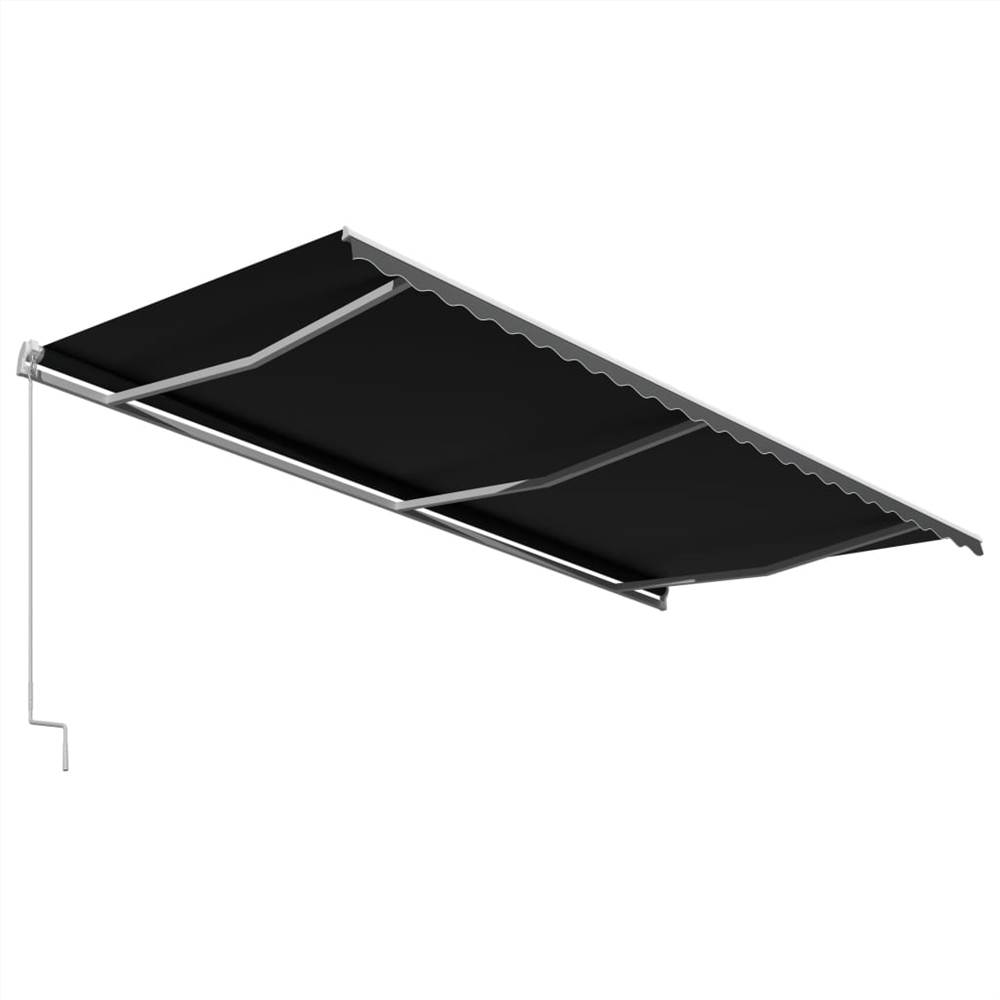 Manual Retractable Awning 600x300 cm Anthracite