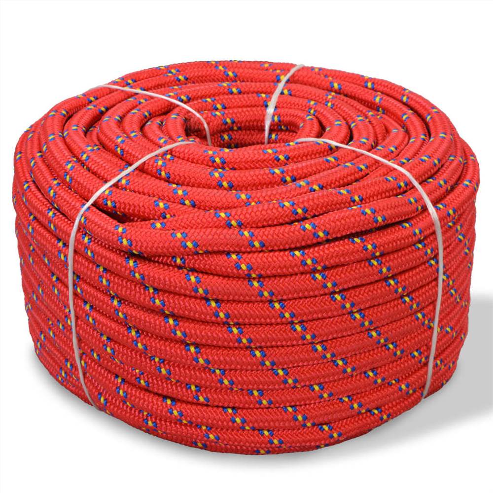 

Marine Rope Polypropylene 14 mm 250 m Red