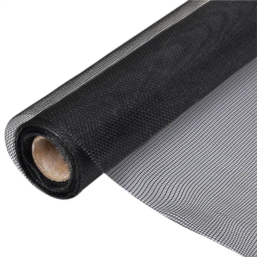 

Mesh Screen Fiberglass 150x500 cm Black