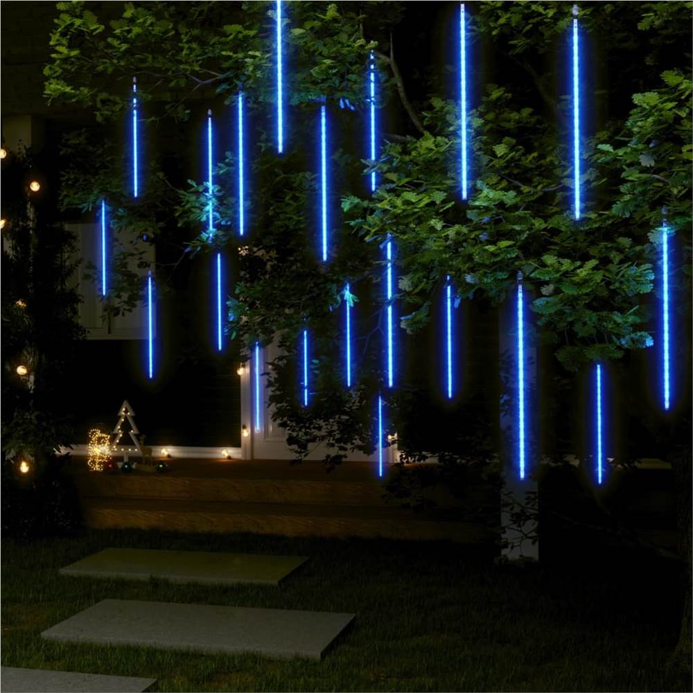 

Meteor Lights 20 pcs 50 cm Blue 720 LEDs Indoor Outdoor