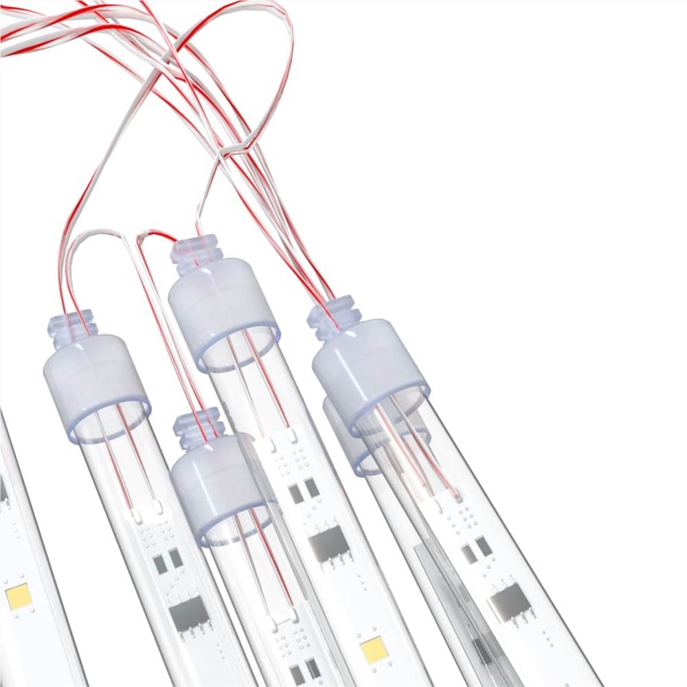 Meteor Lights 8 pcs 50 cm Warm White 288 LEDs Indoor Outdoor