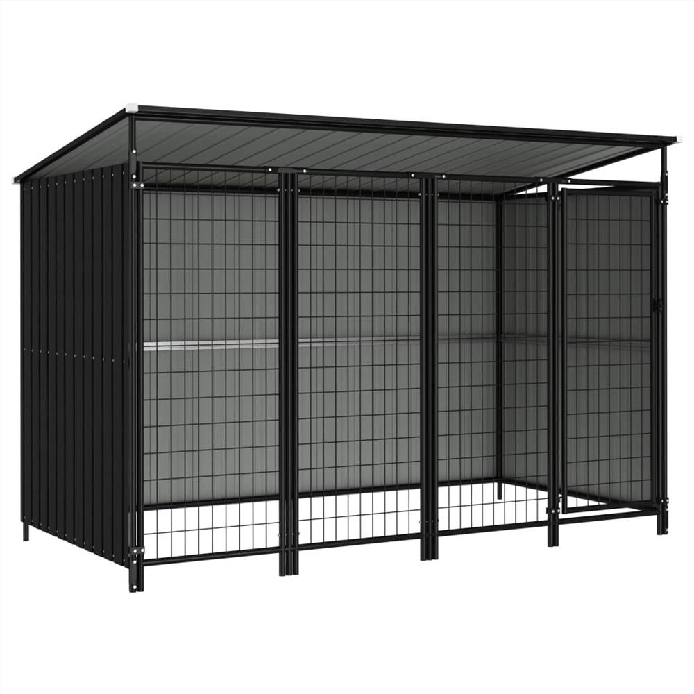 

Outdoor Dog Kennel 253x133x164 cm
