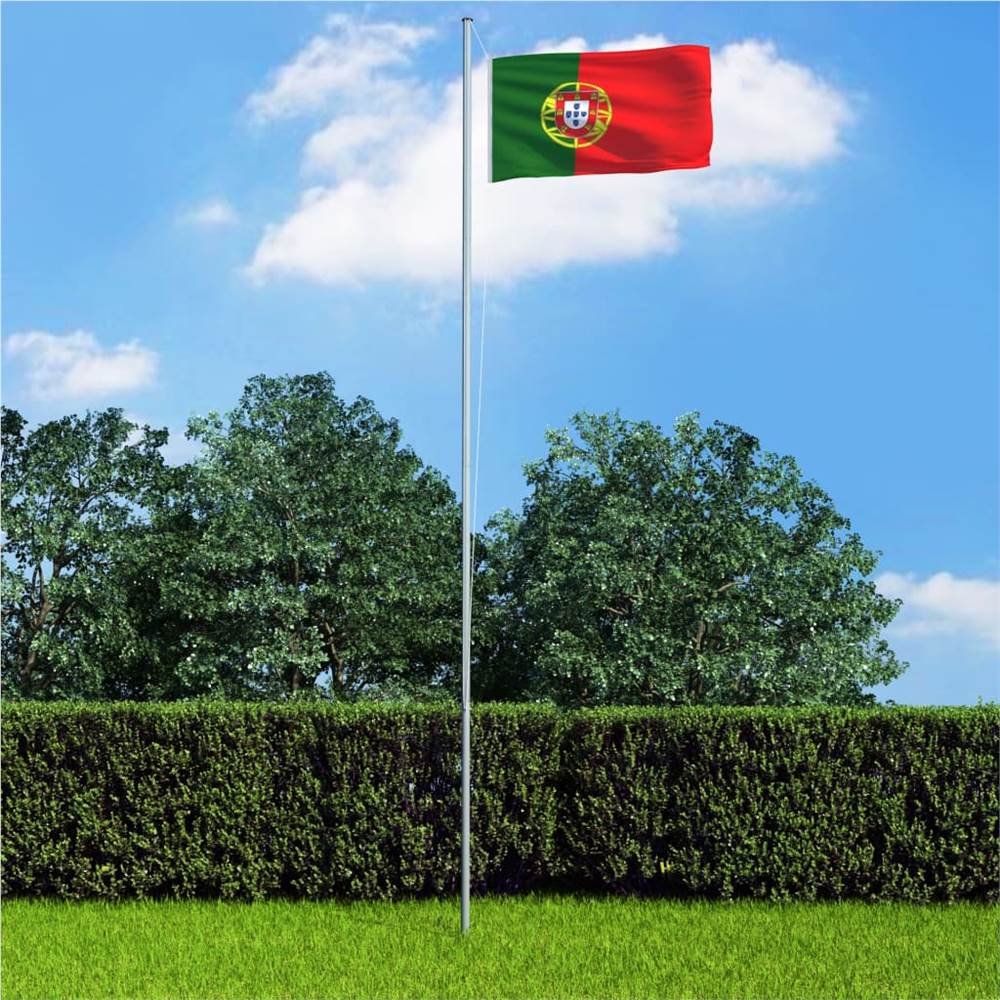 Portugal Flagge und Stange Aluminium 4 m от Geekbuying WW