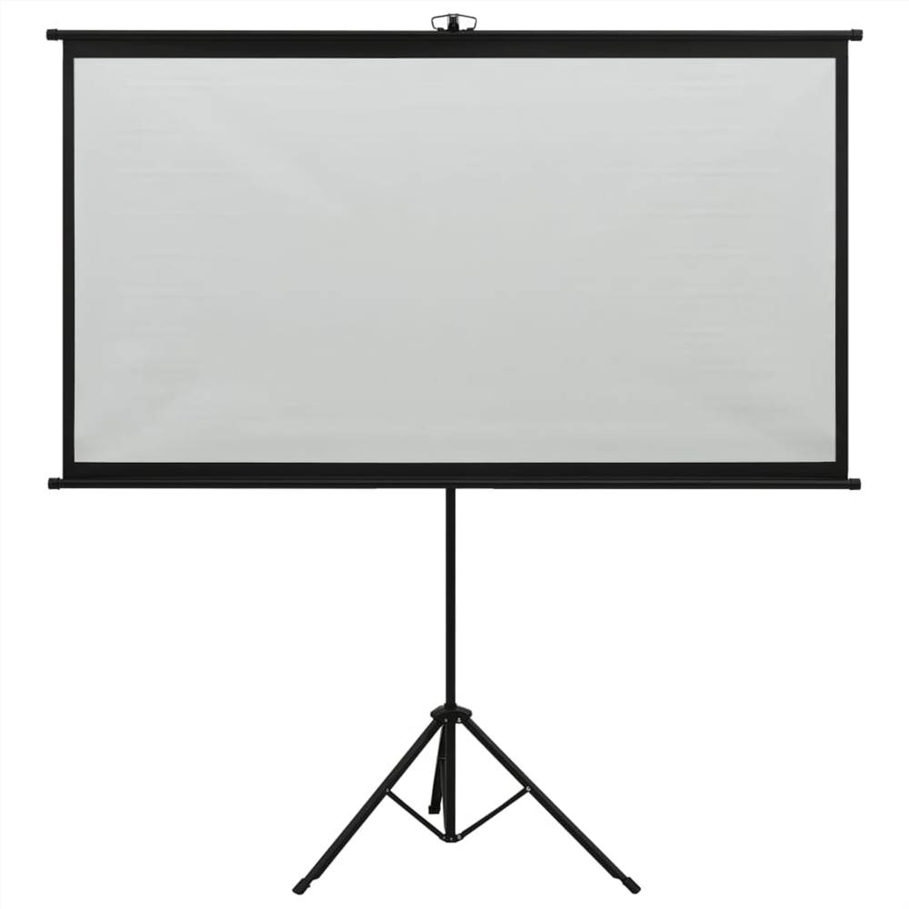 Projection Screen with Tripod 90" 16:9