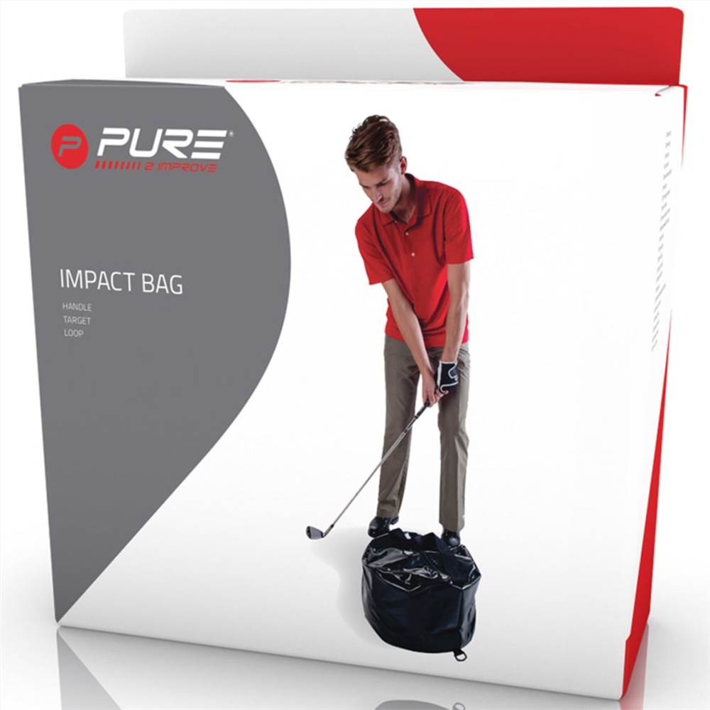 Pure2Improve Golf Impact Bag Black 23x8x25 cm P2I190020