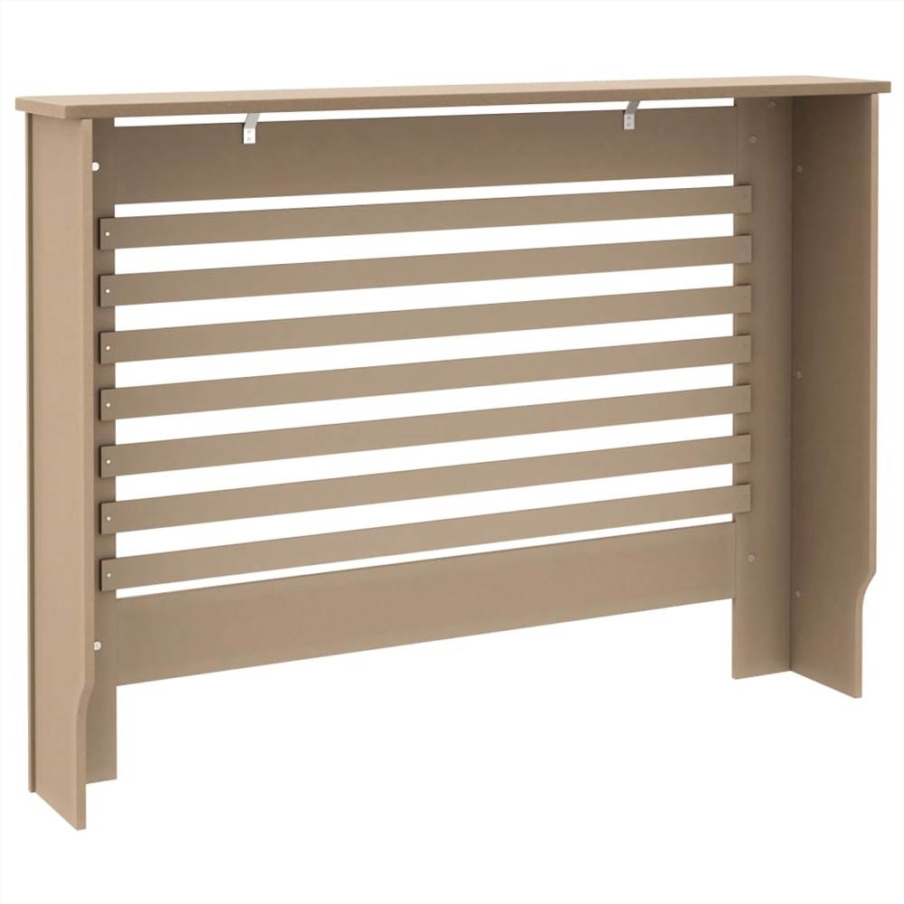 Radiator Cover 112x19x81 cm MDF