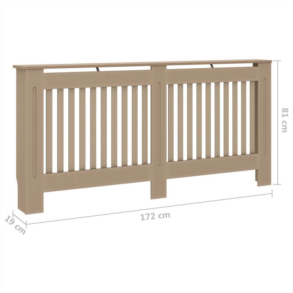 Radiator Cover 172x19x81 cm MDF