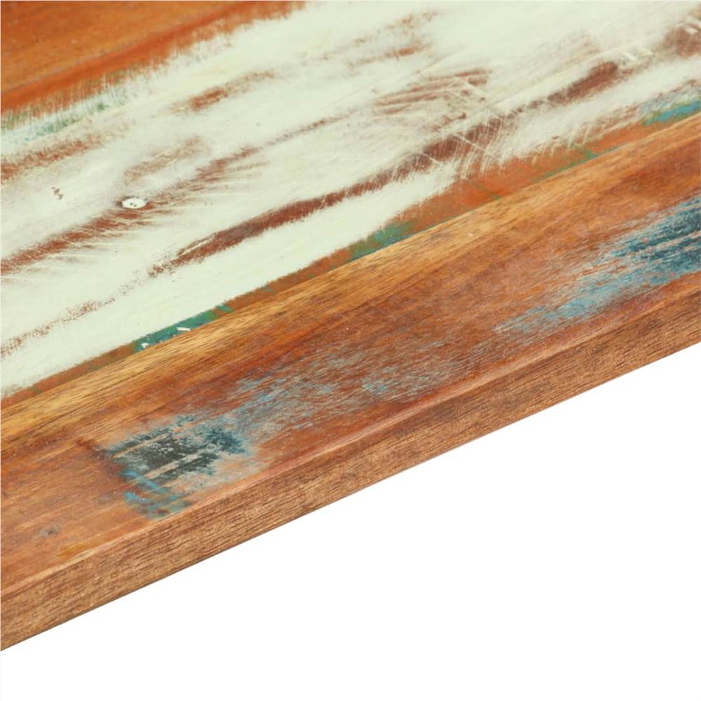 Rectangular Table Top 60x70 cm 15-16 mm Solid Reclaimed Wood