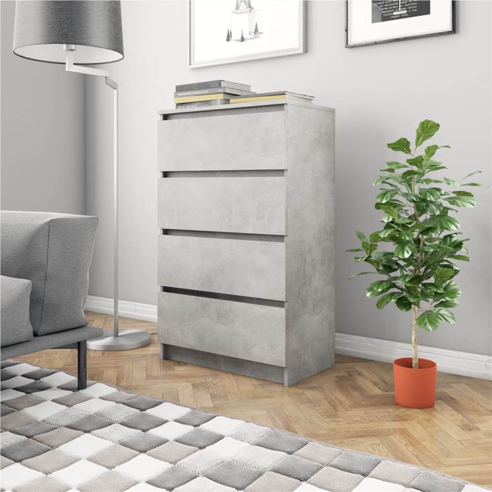 

Sideboard Concrete Grey 60x35x98.5 cm Chipboard