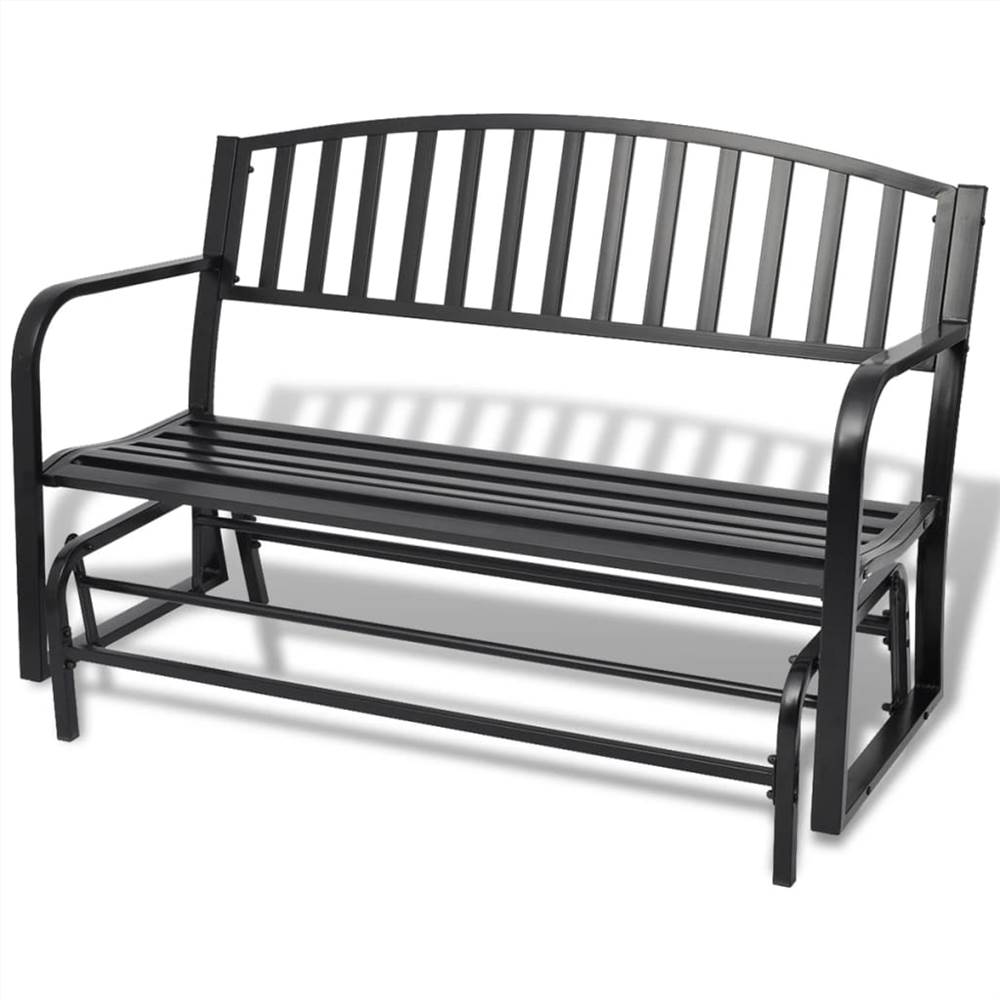 

Swing Bench Black Steel