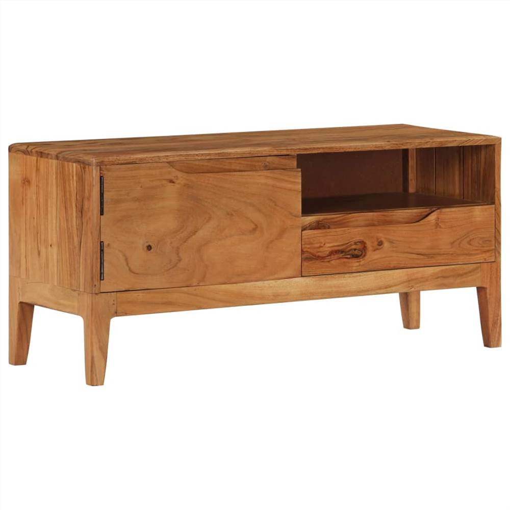 TV Cabinet Solid Wood 88x30x40 cm