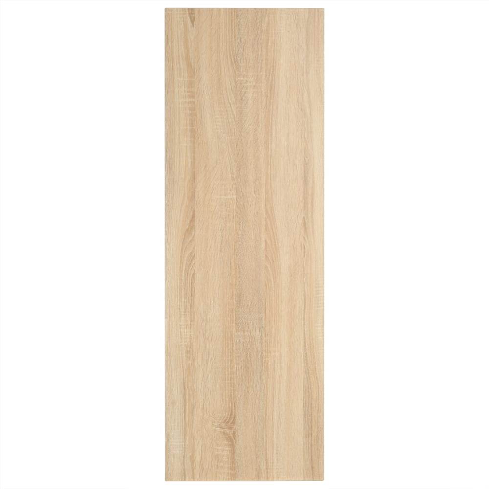 Three Piece Bathroom Furniture Set Ceramic Oak