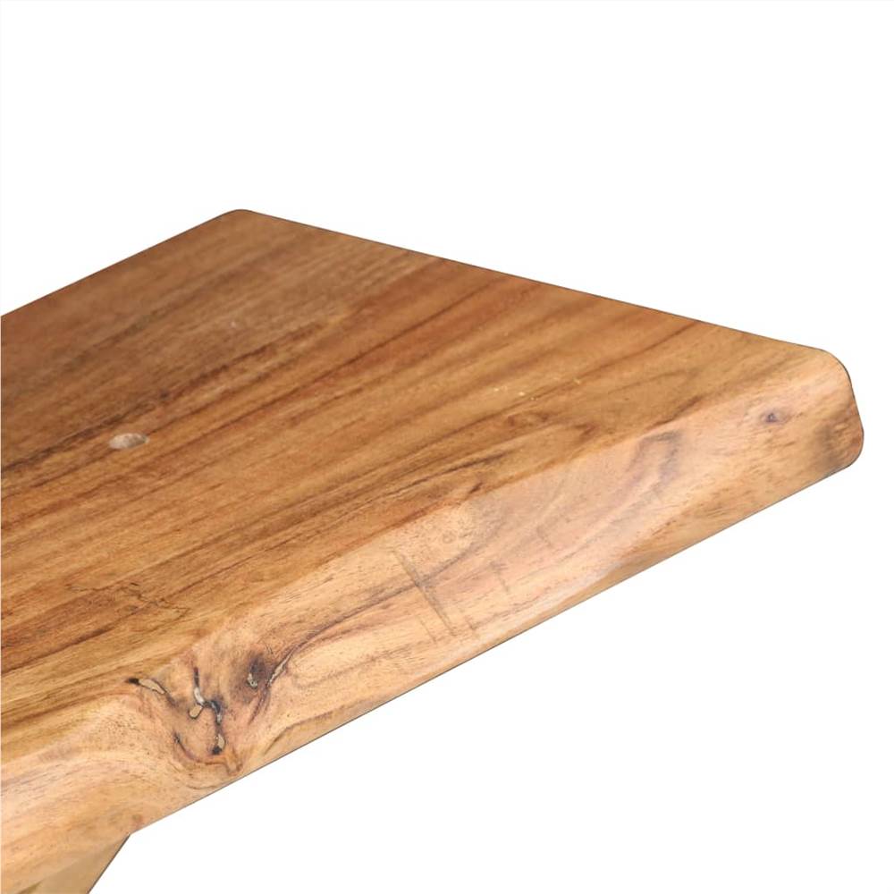 Wall Shelves 2 pcs 90x20x16 cm Solid Acacia Wood