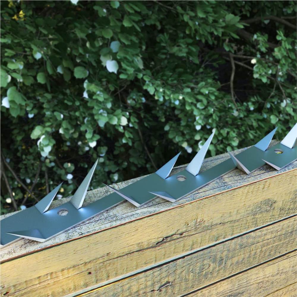 

Wall Spikes 25 pcs Steel 1 m