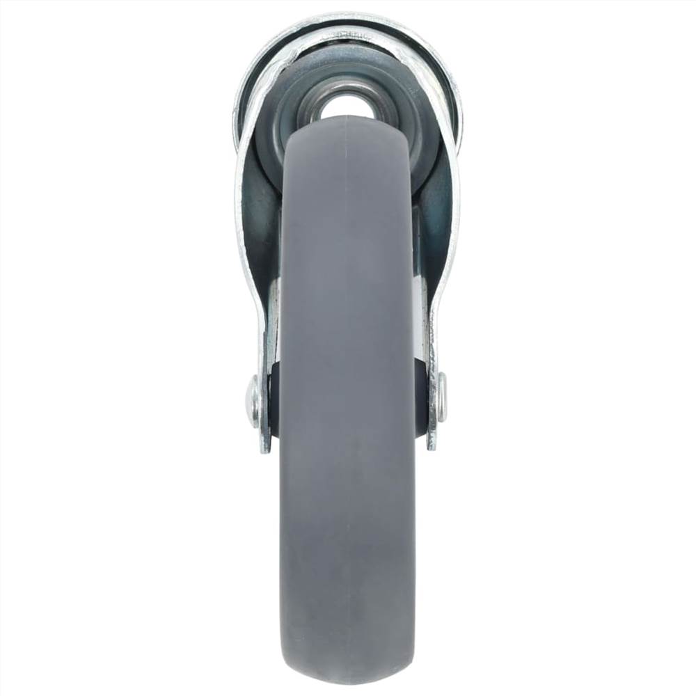 24 pcs Bolt Hole Swivel Casters 125 mm