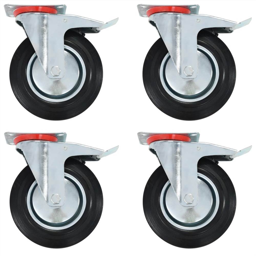 

8 pcs Swivel Casters 200 mm