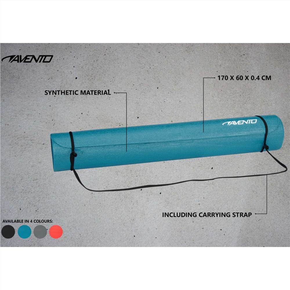 Avento Fitness/Yoga Mat Basic Blue