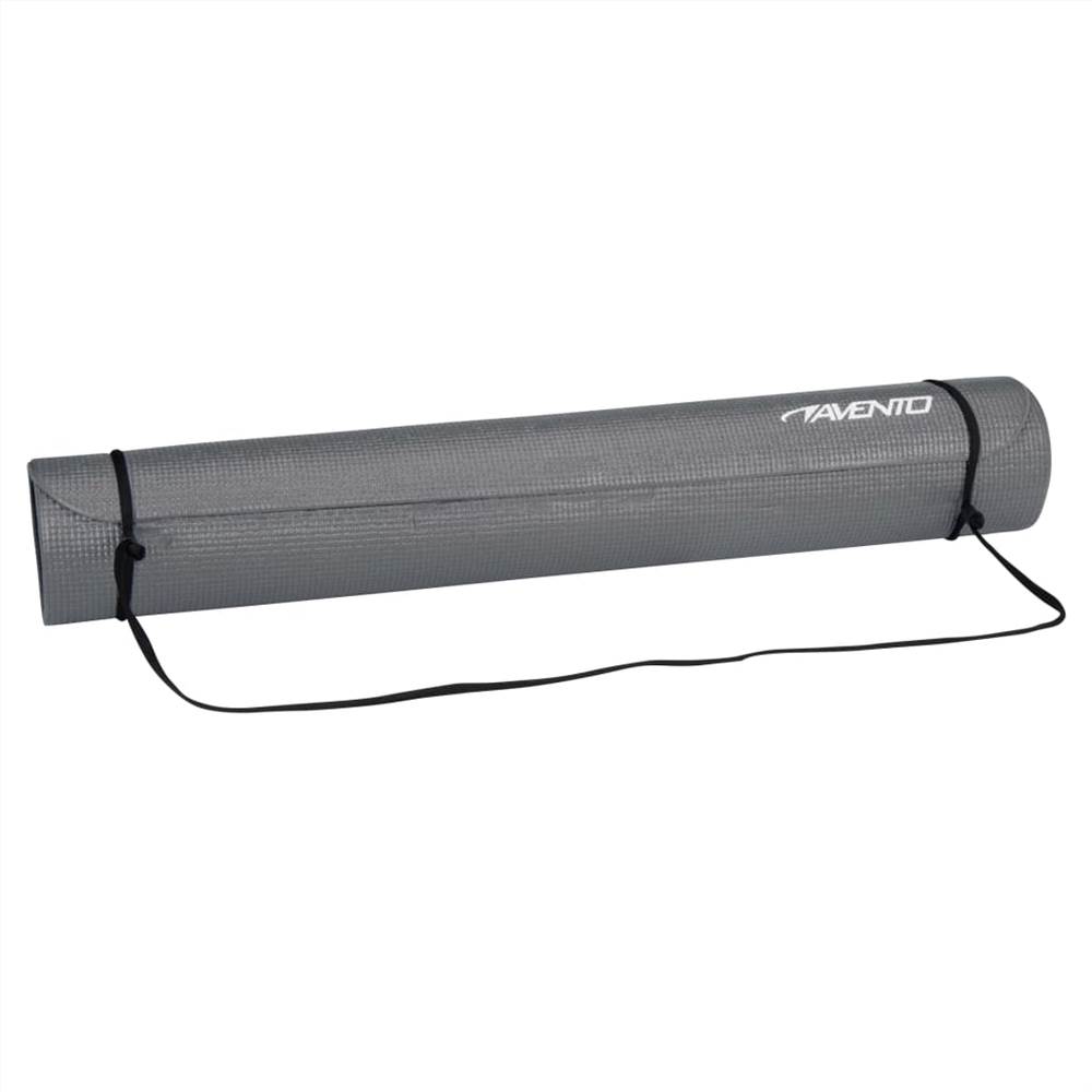 Avento Fitness/Yoga Mat Basic Grey