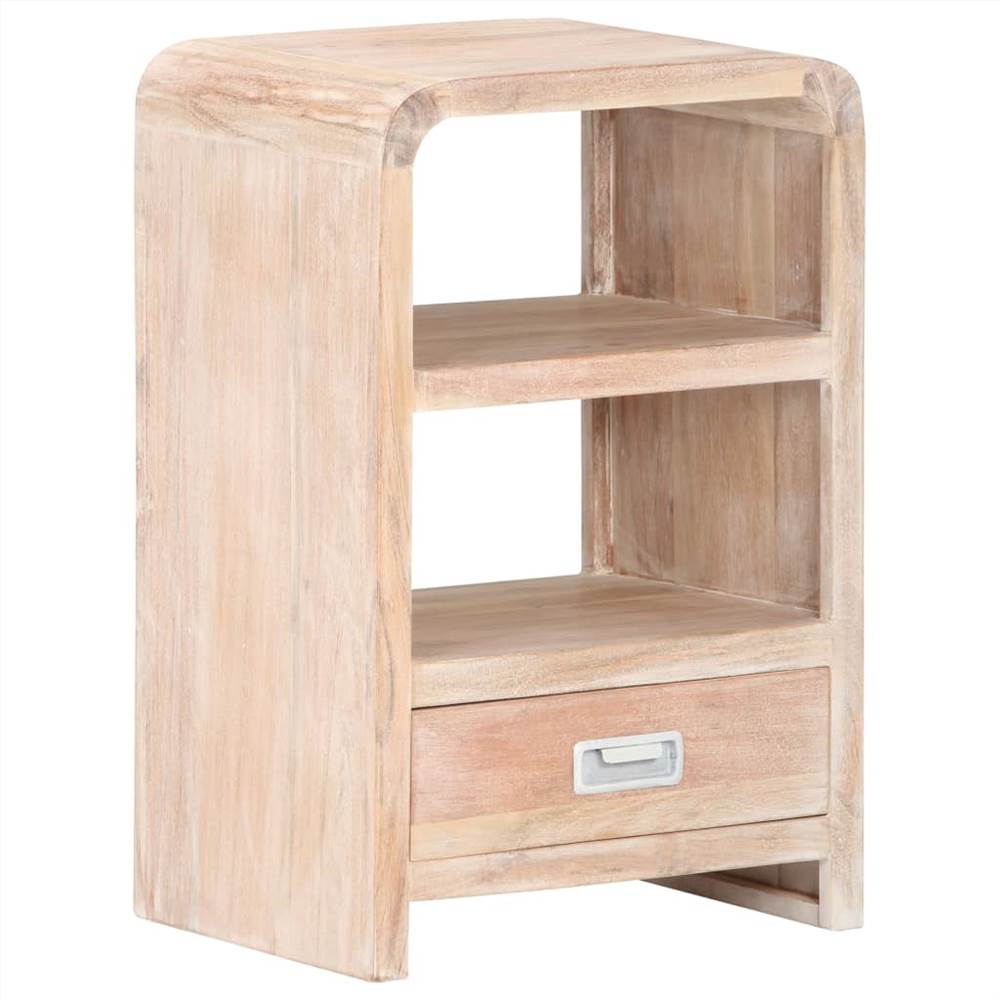 

Bedside Table 40x30x60 cm Solid Acacia Wood