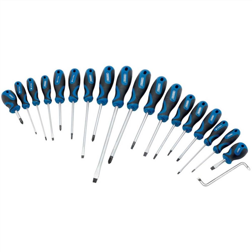 

Draper Tools 19 Piece Screwdriver Set Blue 09548