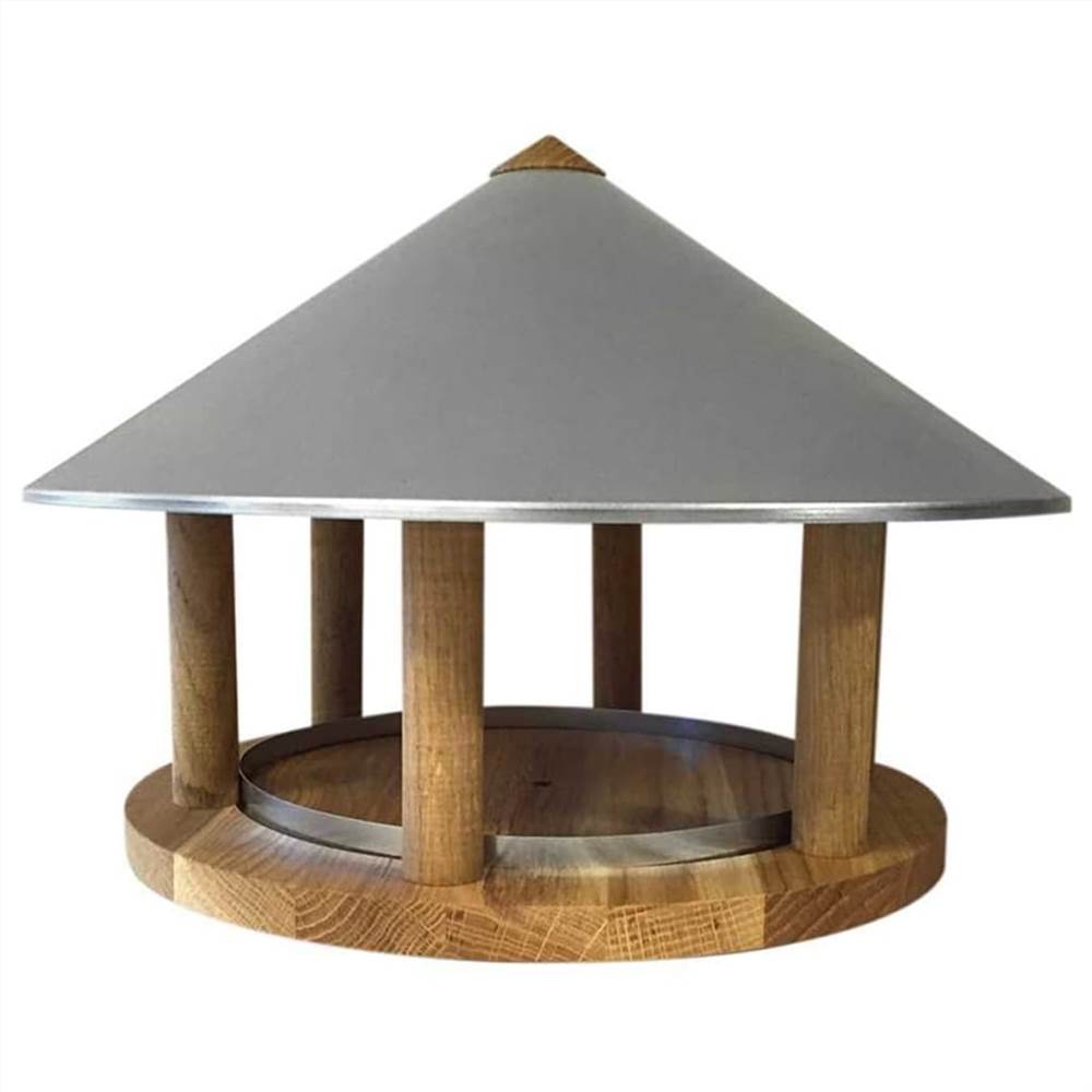 Esschert Design Bird Table Triangular Zinc Roof FB431
