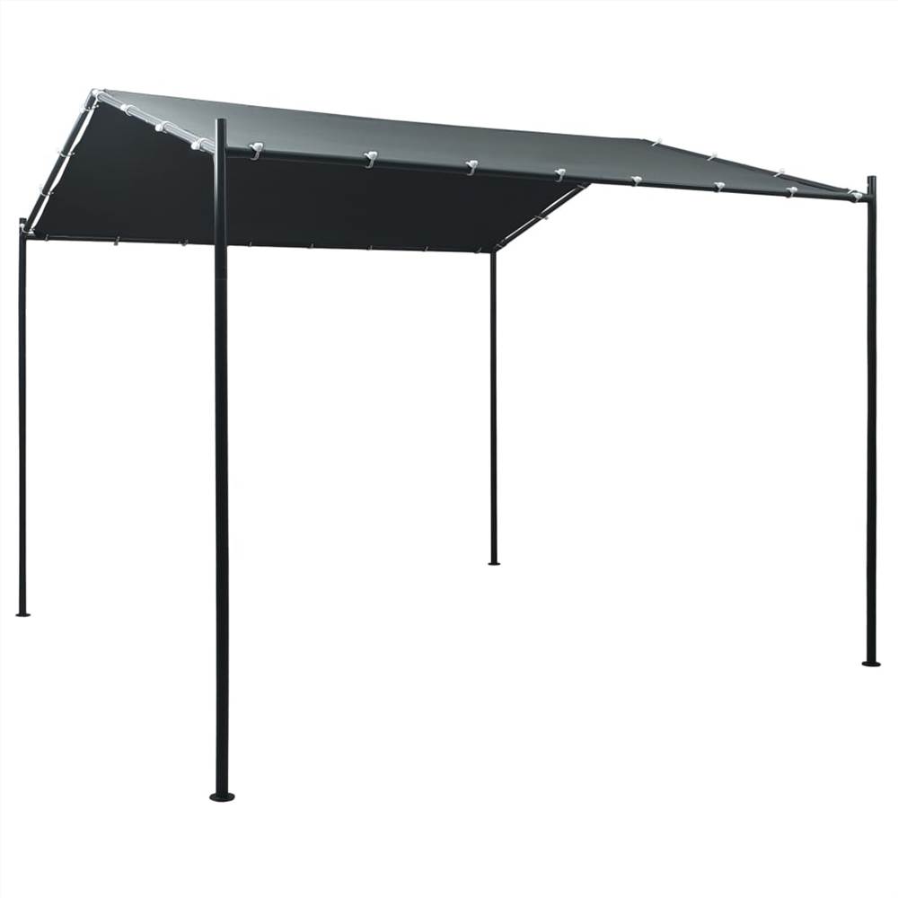 

Gazebo Pavilion Tent Canopy 3x3 m Steel Anthracite