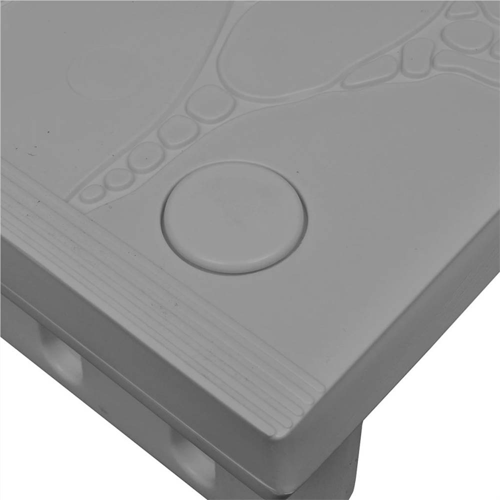 Grey Spa Steps