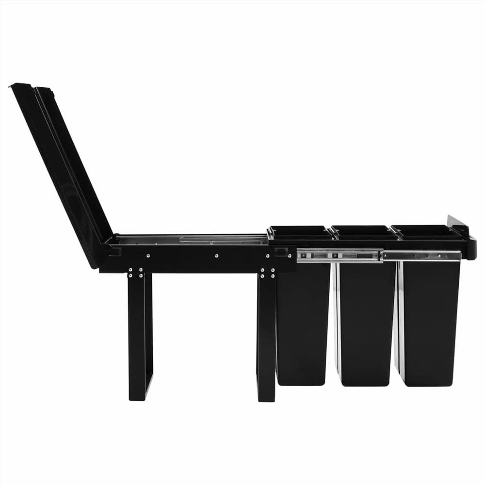 Kitchen Cupboard Pull-out Recycled Dustbin Soft-Close 36 L