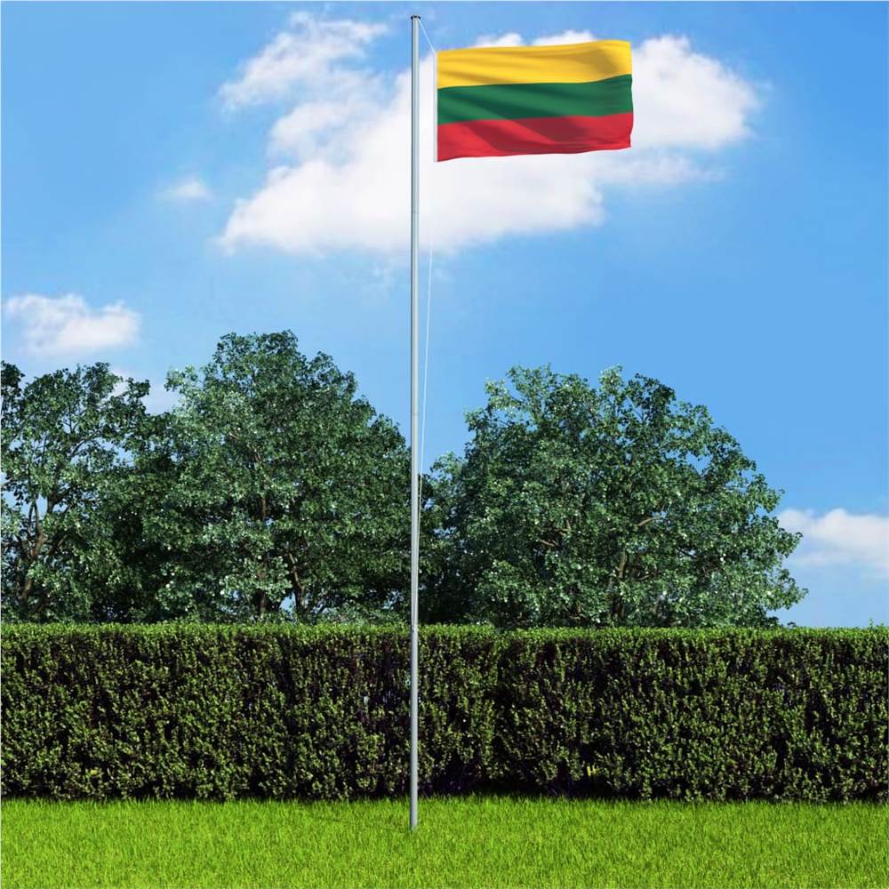 Litauen Flagge und Mast Aluminium 6,2 m от Geekbuying WW