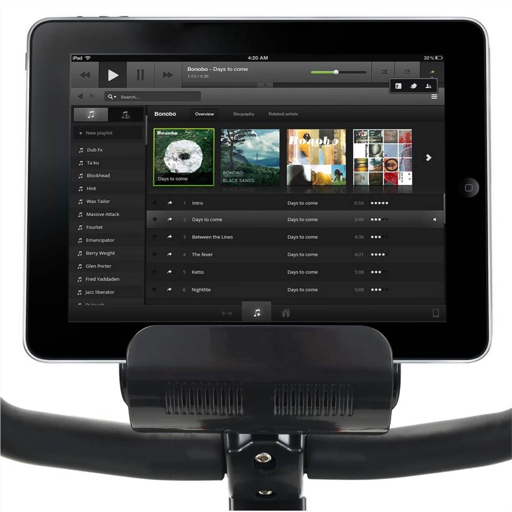 Magnetic Recumbent Exercise Bike with Pulse Measurement