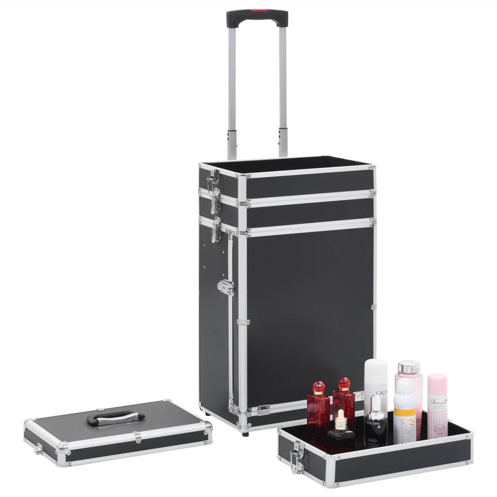 Make-up Trolley Aluminium Black